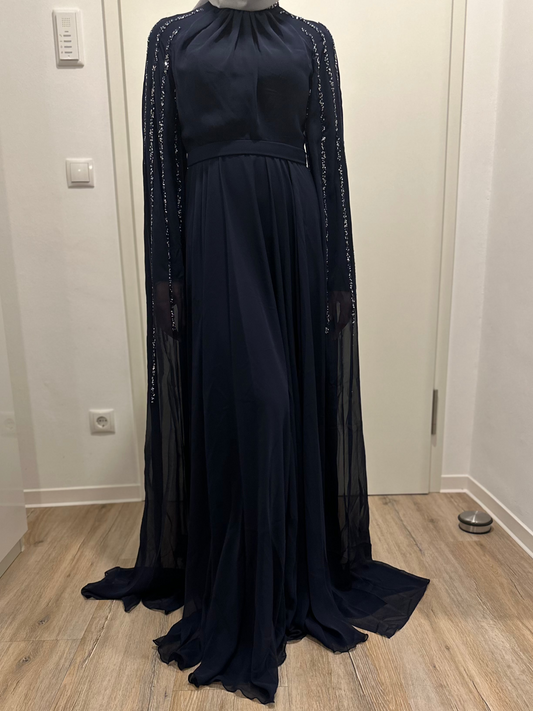 HÜRREM ABENDKLEID - MARINEBLAU