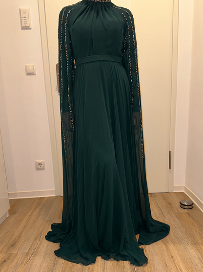 HÜRREM ABENDKLEID - GRÜN